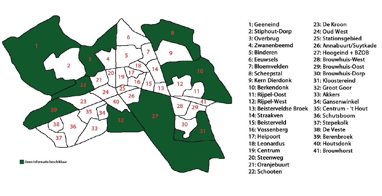 11.2.3 Kaartmateriaal demografische gegevens Helmond