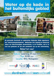 B1.10 Oefenen Jaarlijks houdt Dordrecht een Overstromingsevenement op het Otto Dickeplein. Op dit plein staat dan de zogeheten Floodbox.