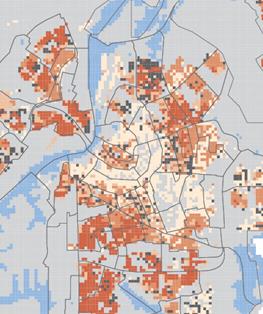 2. How vulnerable are Dutch cities to the effects of climate change? Sensitivity of humans to heat stress or that of investment goods to flooding form the basis for an analysis of urban vulnerability.