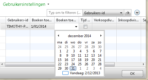 2.2 Toegestane boekingsperiode bepalen U kunt de periode beperken waarin boeken is toegestaan. De beperking kan uitgevoerd worden op verschillende niveaus.