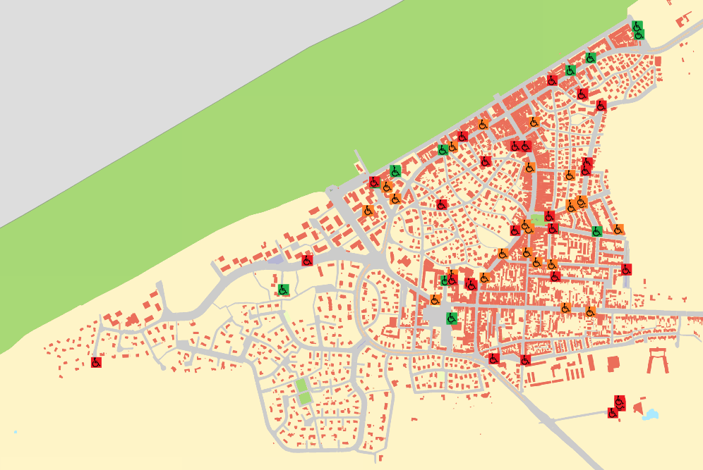 Navigeer en Parkeer liep van 2009 tot 2011 in het kader van het Vlaamse gelijkekansenbeleid en i.s.m. GIS West van de Provincie West-Vlaanderen.