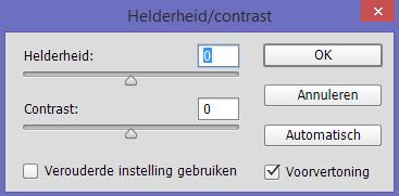 Beelden optimaliseren Contrast en helderheid Beelden optimaliseren Contrast en helderheid Voor je begint Verander in de Navigator de zoomfactor eerst naar 100% Contrast en helderheid Via Afbeelding