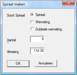 2.7.1 Speciale Gereedschappen: Polygon Maker, Spiral Maker, SVG importeren Deel 2 - Werkvenster en Knoppen Speciale Gereedschappen Polygon Maker - Met Polygon Maker maakt u veelhoeken met elk gewenst