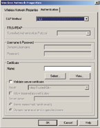 Gebruik van de web-based Advanced User Interface Uw computer aansluiten op een draadloos netwerk dat WPA (met radiusserver) vereist 1.