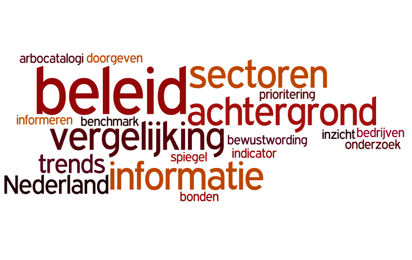 TNO-rapport 10 / 28 Figuur 3: wordcloud van de antwoorden op de vraag Waarvoor gebruikt u de informatie uit de Monitor Arbeidsongevallen 2009, of waarvoor wilt u dit gebruiken?