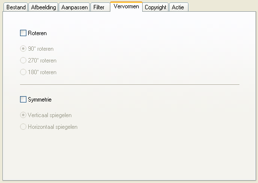 Tabblad [Filter] Hiermee kunt u een aantal voorgeselecteerde filters toepassen op de uitvoerafbeelding. U hoeft de filters niet te gebruiken.