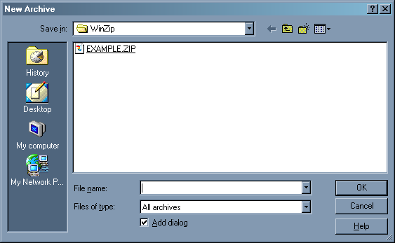 6.3. Handleiding Winzip 6.3.1. Vooraf Om tot het gewenste bestandsformaat te komen, is Winzip versie 9 of hoger vereist 2. Er wordt uitgegaan van een reeds geïnstalleerde versie van het programma.