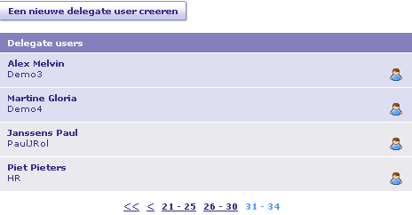 Klik op het pictogram (niet toegekende rol) rechts van de rol. De volgende popup verschijnt. Bevestig met de OK-knop.