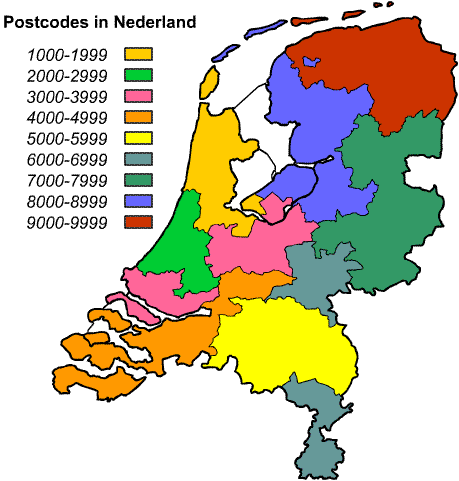 Postcodes/huisnummers nodig 6 12 provincies 400 gemeenten 461.