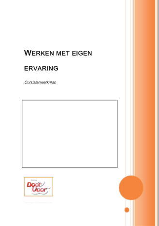 Opleiden Herstellen Doe Je Zelf Al sinds 2002 verzorgt Stichting Door en Voor de cursus Herstellen Doe Je Zelf in de hele regio Noord Oost Brabant.