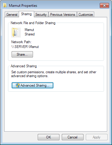 Installatiehandleiding Zo deelt u de gegevensmap op Windows Vista en nieuwer of Windows Server 2008 en nieuwer: 1. Open Windows Verkenner en blader naar de documentlocatie. Tip!