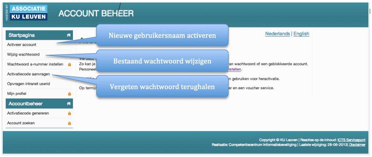 2 Gebruikersnaam en wachtwoord instellen Om gebruik te kunnen maken van alle ICT-tools van Vives beschikt elke gebruiker over een gebruikersnaam met daaraan een persoonlijk wachtwoord gekoppeld.