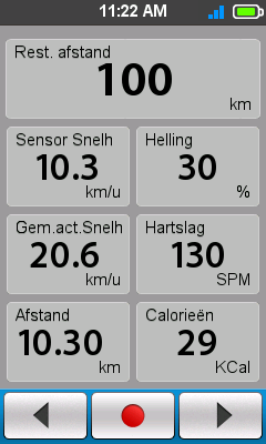 Andere nvigtie-opties Teruggn nr het egin Met de functie Nr egin kn het pprt u terugnvigeren nr het eginpunt ndt u de estemming het ereikt of de rit het voltooid.