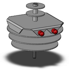 Oefening 11-3-5 Maak deze schroef. Genruik hiervoor uit Toolbox een Slotted Cheese Head Screw ISO 1207, M3x30. 30 is ge grootste beschikbare lengte.