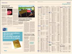 Scan eens of de vis nog goed is 14-01-2014 Pag. 18 Een groep wetenschappers aan de UGent werkt aan een sensor waarmee gecontroleerd kan worden of voeding al bedorven is zonder de verpakking te openen.