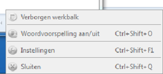 58 Instellingen - het Instellingen scherm Wanneer de frequentie van woorden in de woordenboeken is opgeslagen aan de hand van het vocabulaire van de gebruiker zal dit behouden blijven.