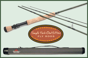 Jim Teeny fly rods 9 ft 4-delig De hengels in deze serie zijn perfect afgewerkt, sterk, lichtgewicht, hebben een snelle actie met een krachtige butt sectie maar ook een gevoelige tip.