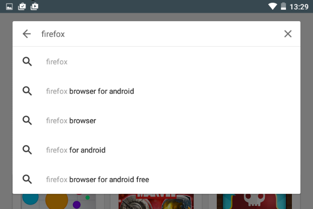 Het installeren van de Firefox browser In deze stap gaan we de Firefox browser installeren.