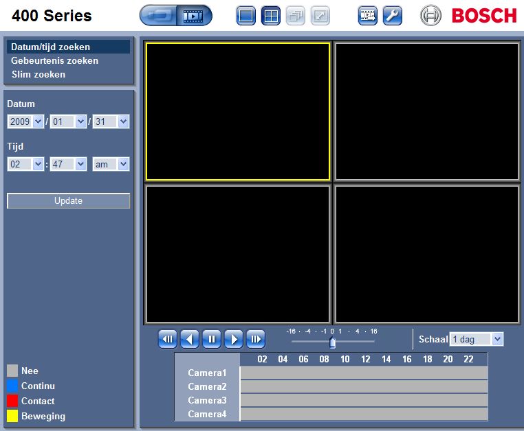 72 nl Webclient-software 400 Serie Harddisk-recorder 7.3.