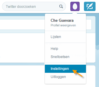 dat Twitter je heeft gestuurd. Dat hoeft niet meteen, het kan ook later.