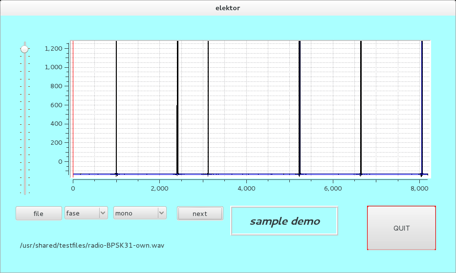 Psk decoderen We weten hoeveel samples en in een bit gaan.