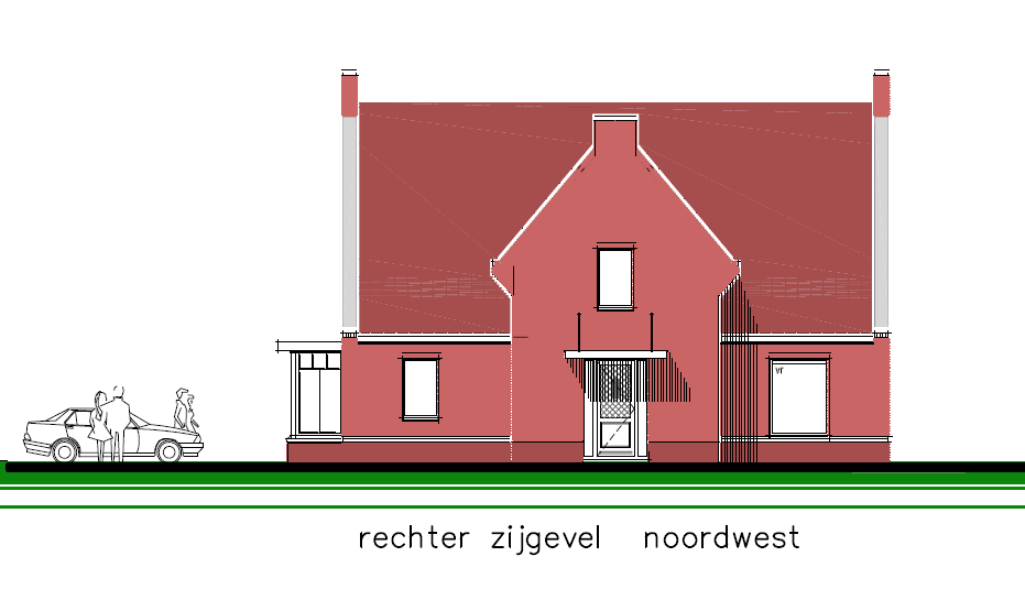 Noord 1 e Hoornerveenseweg 5 - Woning type