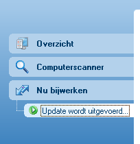 besloten om de foutstatus van een onderdeel te negeren (de optie " Onderdeelstatus negeren" is beschikbaar via het contextmenu dat wordt geopend door te klikken met de rechtermuisknop op het