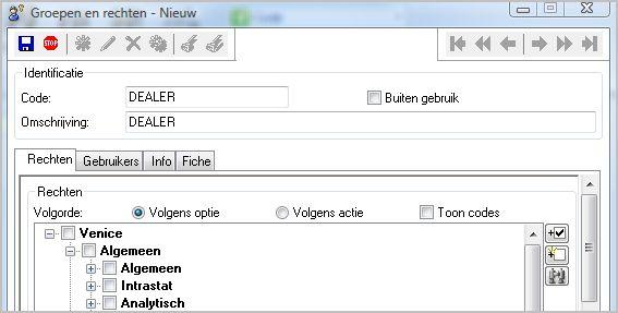 2. WAT DIENT U TE ONDERNEMEN? Ook al bent u administrator van uw eigen installatie, in een andere installatie van Venice bent u nooit administrator.