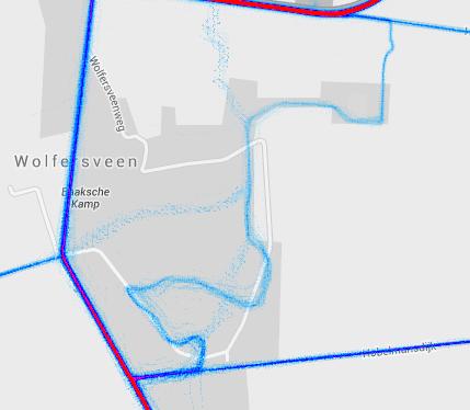 Hulpmiddelen bij het plannen van routes Satellietbeelden: Bijna iedereen (81%) die routes plant, gebruikt naast de software/website ook satellietbeelden van bijvoorbeeld google earth of google maps.