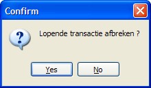 Als de trackbar van een contract aangeklikt wordt zal de muisaanwijzer van gedaante wijzigen zodat duidelijk wordt dat het contract verplaatst kan worden op voorwaarde dat de rechtermuisknop