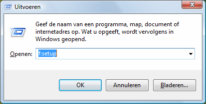 Bediening Hulp Appendix Aansluiting Veiligheid 6. Bevestig uw invoer met een klik op OK. 7. Volg de instructies van het programma.