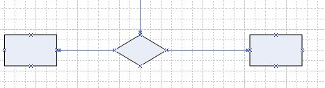 Vierde ronde (verder met stroomdiagrammen) 38: Plaats op zelfde manier (zonder een verbindingslijn te trekken) een Beslissingings-shape er onder: Plaats