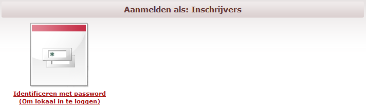 6.9 Hoe indienen in een beperkt dossier? 6.9.1 Beginsituatie De inschrijver is aangemeld bij de toepassing (zie 3.1 Hoe aanmelden als onderneming in e-tendering?