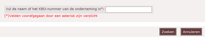 4.6 Hoe de bijkomende parameters van een beperkt dossier wijzigen? 4.6.1 Beginsituatie De openbare aankoper is aangemeld in e-tendering (zie Registreren en aanmelden, accountbeheer ) Het dossier is geselecteerd (zie Hoe een dossier terugvinden in e-tendering?