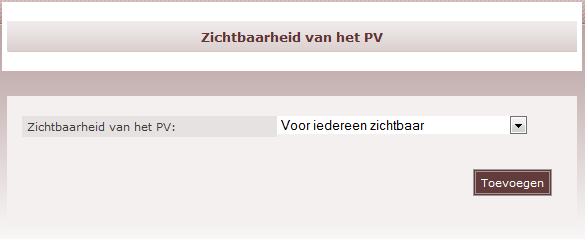 5.2.5 Het PV van opening tekenen Indien het PV moet getekend worden, klik op de knop Aantal handtekeningen Geef het aantal vereiste handtekeningen in.