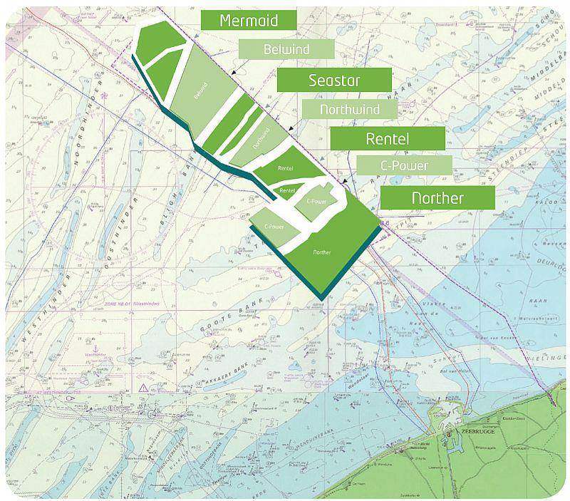 1.1. Offshore windenergie in Europa en België Figuur 1.