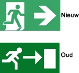 Let op! Per 1 juli 2015 nieuwe vluchtrouteaanduiding. figuur 4: wijziging vluchtrouteaanduiding 3.