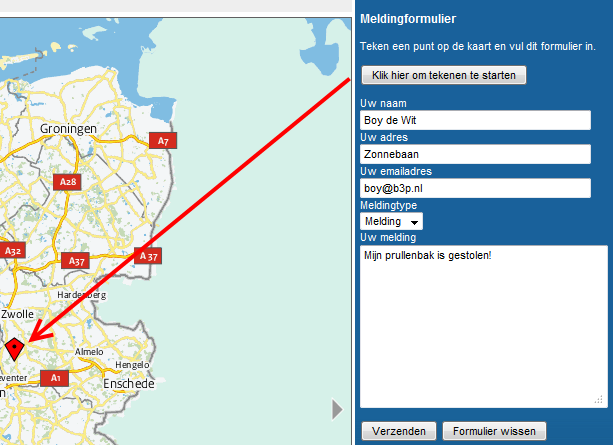 6.7 Plannen Via deze module kan de gebruiker plannen zoeken/filteren die beschikbaar zijn via de RO-Online service. De gebruiker kan het volgende kiezen: Planeigenaar > Status > Type.