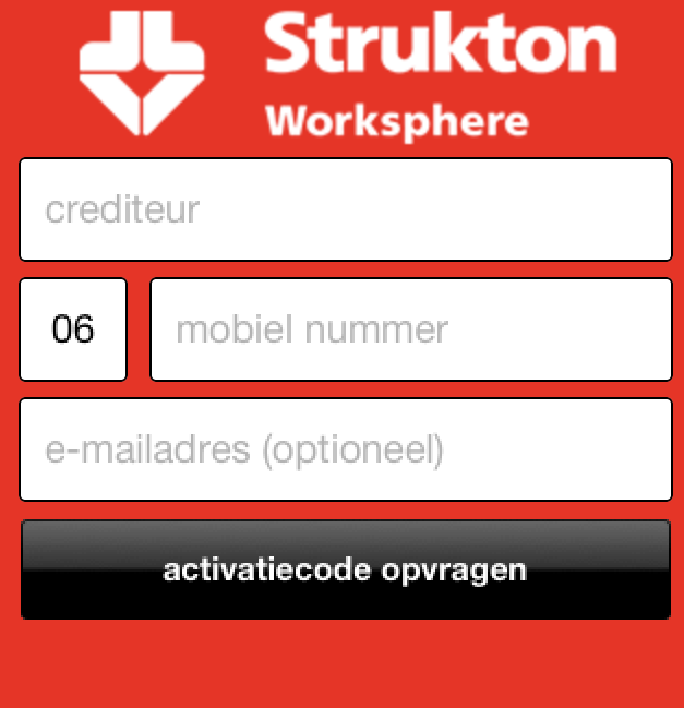3 De IPhone App 3.1 Inleiding Voor de Iphone is door Strukton Worksphere een app ontwikkeld. De werking van deze app is vrijwel gelijk aan de site, zij het dat de schermen er iets anders uitzien.