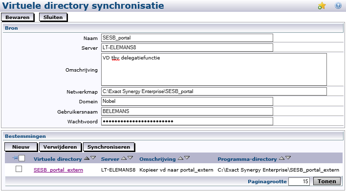 2.4.3 Programmatuuromgeving Op de DMZ-server dient een volledige installatie van Exact Synergy Enterprise te worden gedaan, inclusief de add-ons.