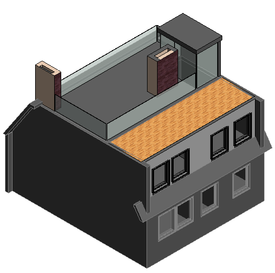 Het tekenprogramma Autodesk REVIT Architecture 2012 is een complex programma. Elk getekend object kan verschillende eigenschappen bevatten.