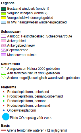 1, geen aanpassingen scheepvaartstelsel en verleende vergunningen Uitgangspunt voor deze variant is de strikte hantering van de beleidsmatige vertrekpunten van het Nationaal Waterplan/Beleidsnota