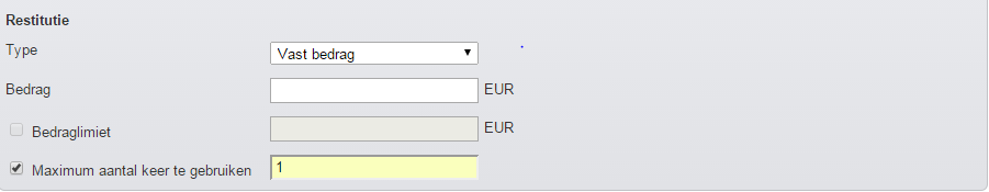 Code type - Vaste couponcode code is gemeenschappelijk voor alle kaarthouders - Uniek voor elke klant elke kaarthouder die de aanbieding activeert, krijgt een unieke couponcode Code standard Coupon