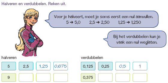 Stap 14: schatten: decimale getallen afronden op hele getallen decimale getallen optellen en aftrekken; eerst schatten (afronden op hele getallen), dan uitrekenen Bij schatten rond je decimale