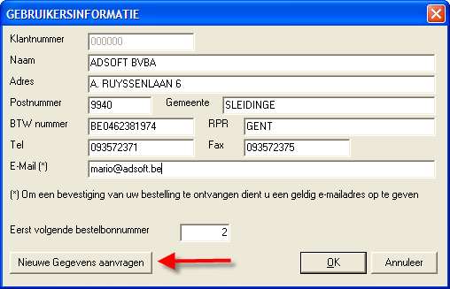 Configuratie Proxy instellingen Enkel te gebruiken door ervaren