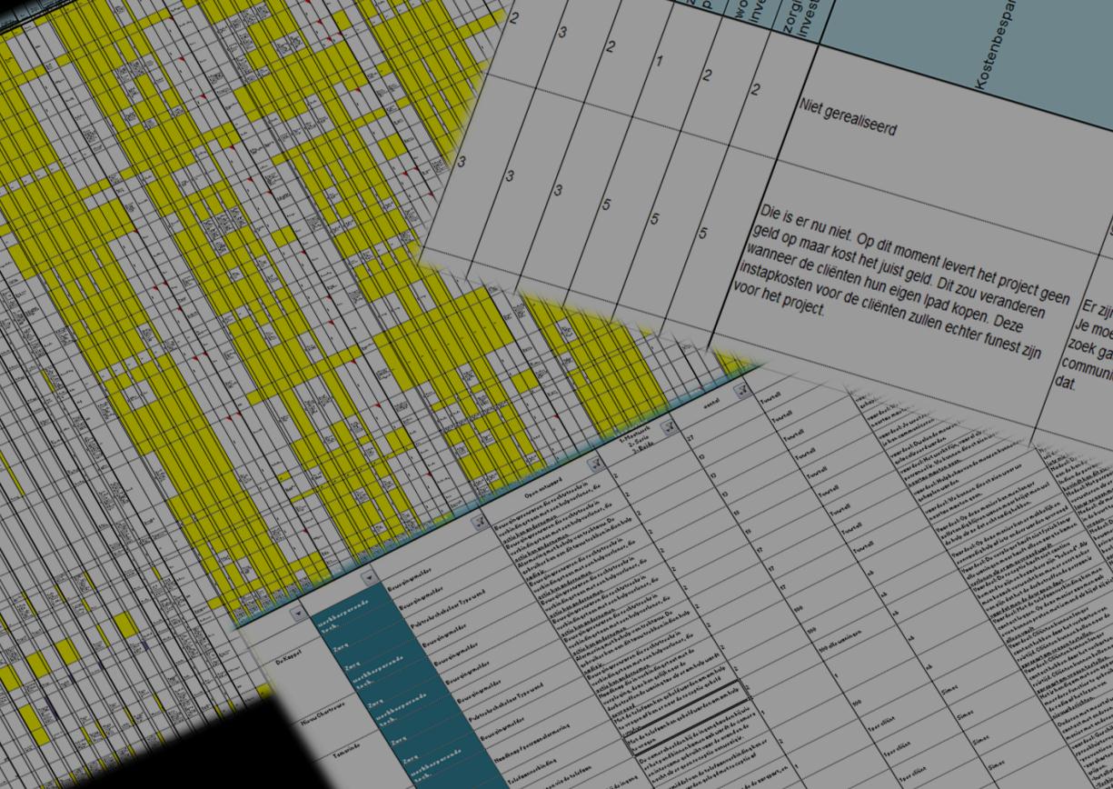 Een decennium Slimme Zorg in Nederland Een exploratief onderzoek naar domotica-projecten in Nederland 1. Algemene achtergrondkenmerken 2. Doel, investeringsmotieven, ervaringen en bereikte effecten 3.