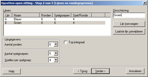 Stap1: Algemene gegevens 33 Eventueel kunt u de plaats opgeven waar de zitting gespeeld wordt. Dit is echter niet noodzakelijk. Als datum wordt standaard de huidige datum neergezet.