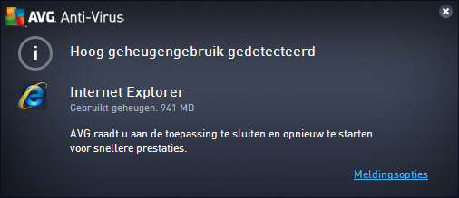 5.7. AVG Advisor AVG Advies is ontworpen om problemen te detecteren waardoor uw computer trager wordt of een beveiligingsrisico loopt, en suggesties te geven om het probleem op te lossen.