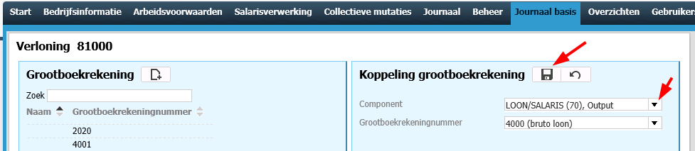 5. Zoek het betreffende component en klik hierop.