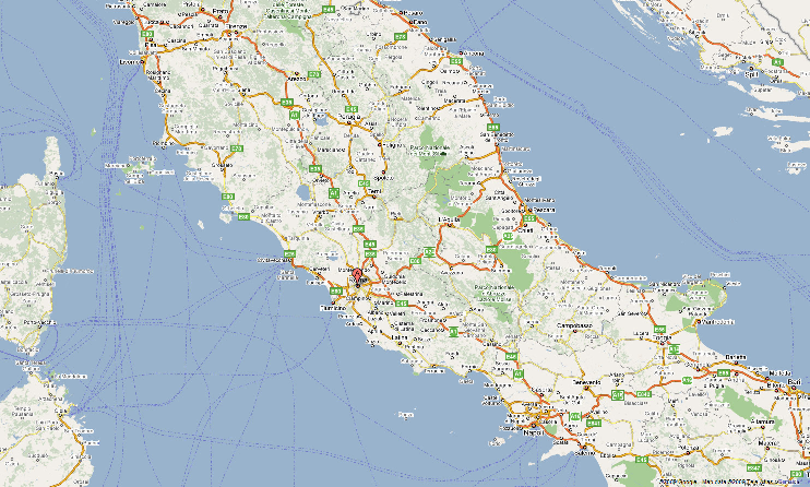 Collevecchio (1,450 inwoners) ligt op de grens Lazio en Umbria, op een uur rijden van Rome Fiumicino Airport.
